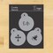 Small Easter Candy Stencils: Dove, Cross, Easter | C305 by Designer Stencils | Cookie Decorating Tools |